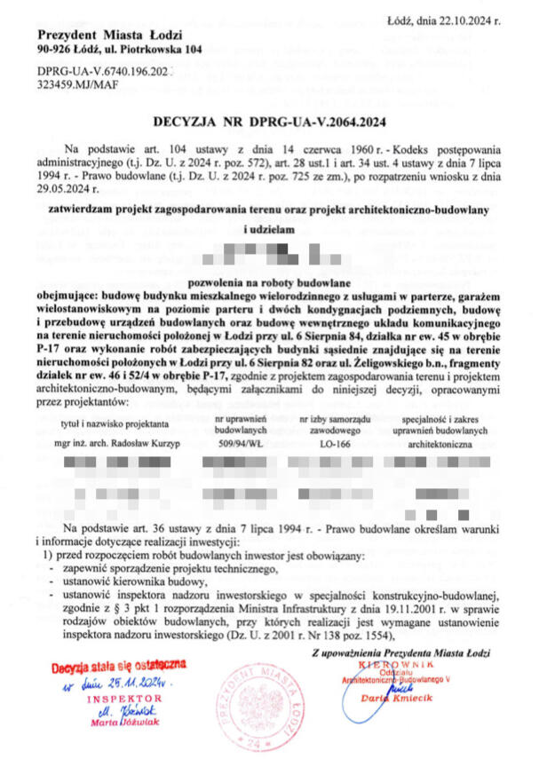 Pozwolenie budowlane