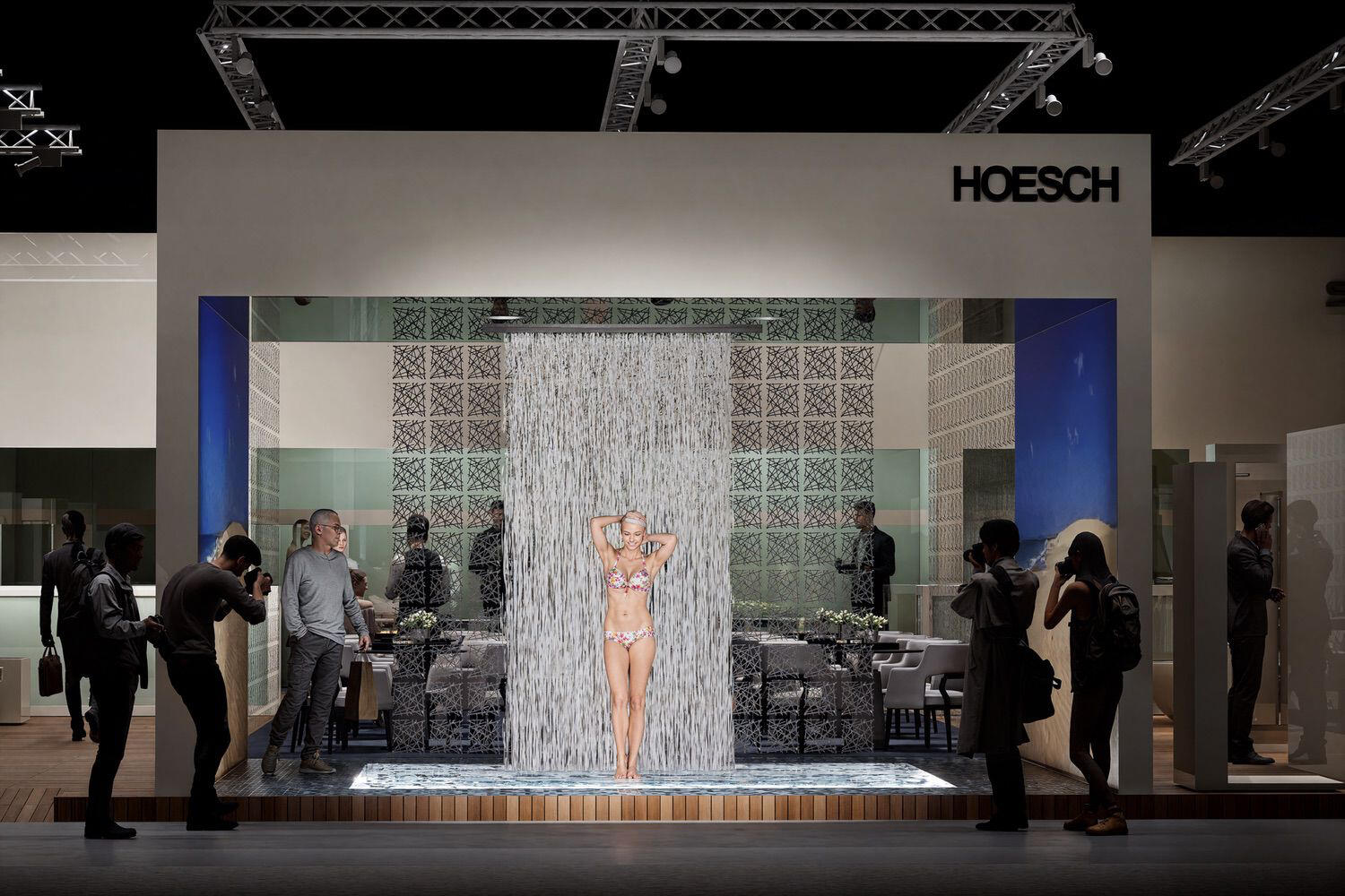 Stoisko od strony frontowej