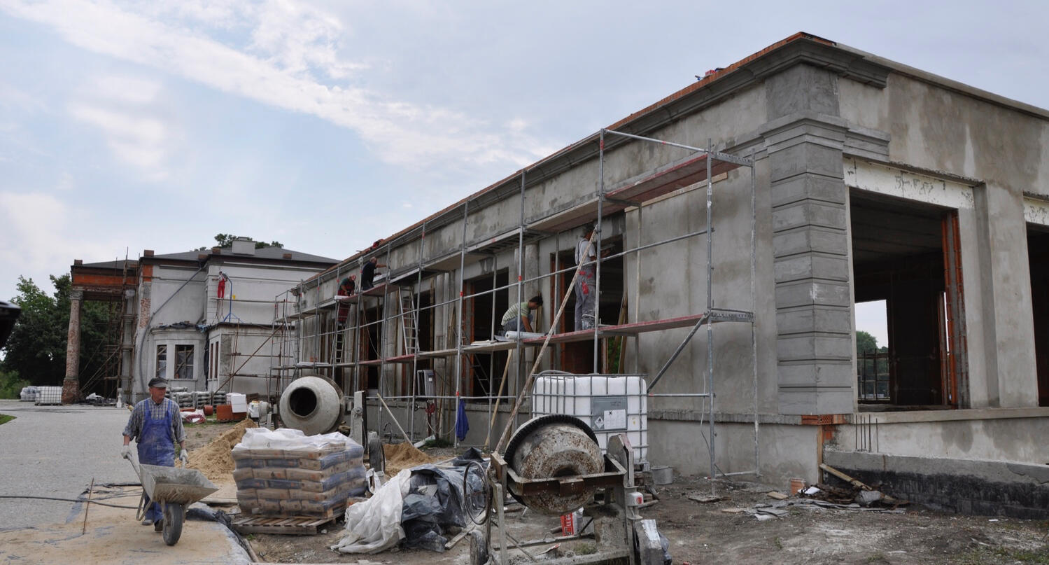 Elewacja od strony ogrodu