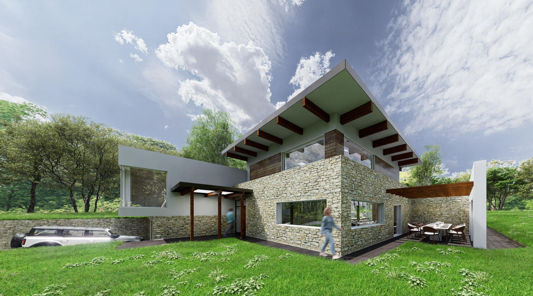 Elewacja PŁN - WSCH