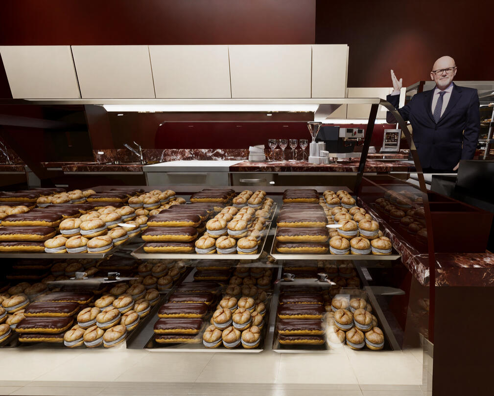 Cukiernia Sowa Wnętrze